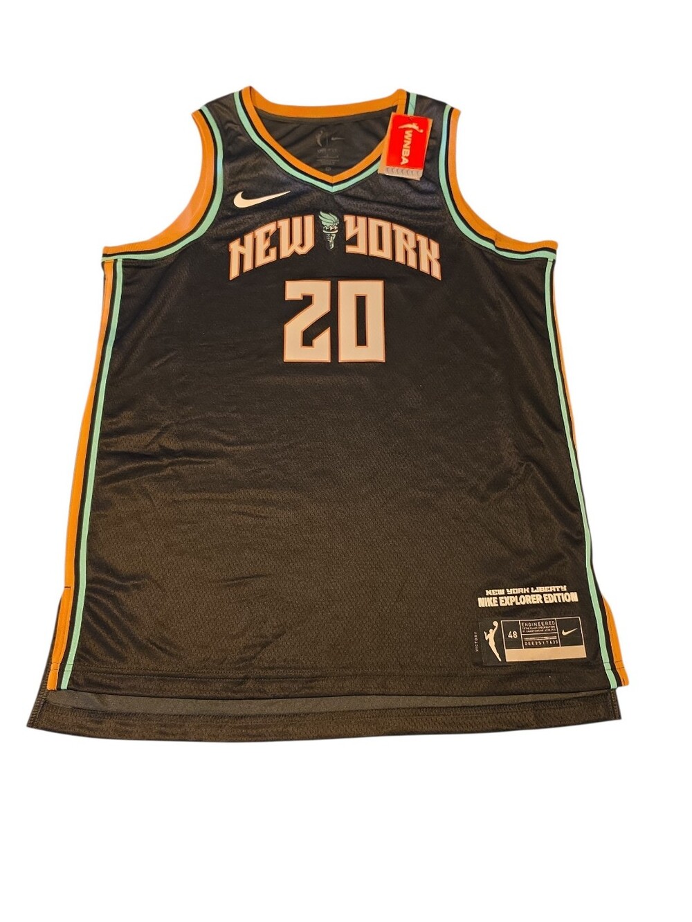 WNBA Nike Explorer Edition Jersey / NY Liberty Sabrina Ionescu #20 / Size 48 (L)